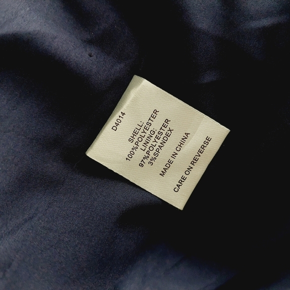 NEW Alexia Admor Blue & White Short Sleeve Dry Clean Button Up Dress 1747 - Picture 7 of 9